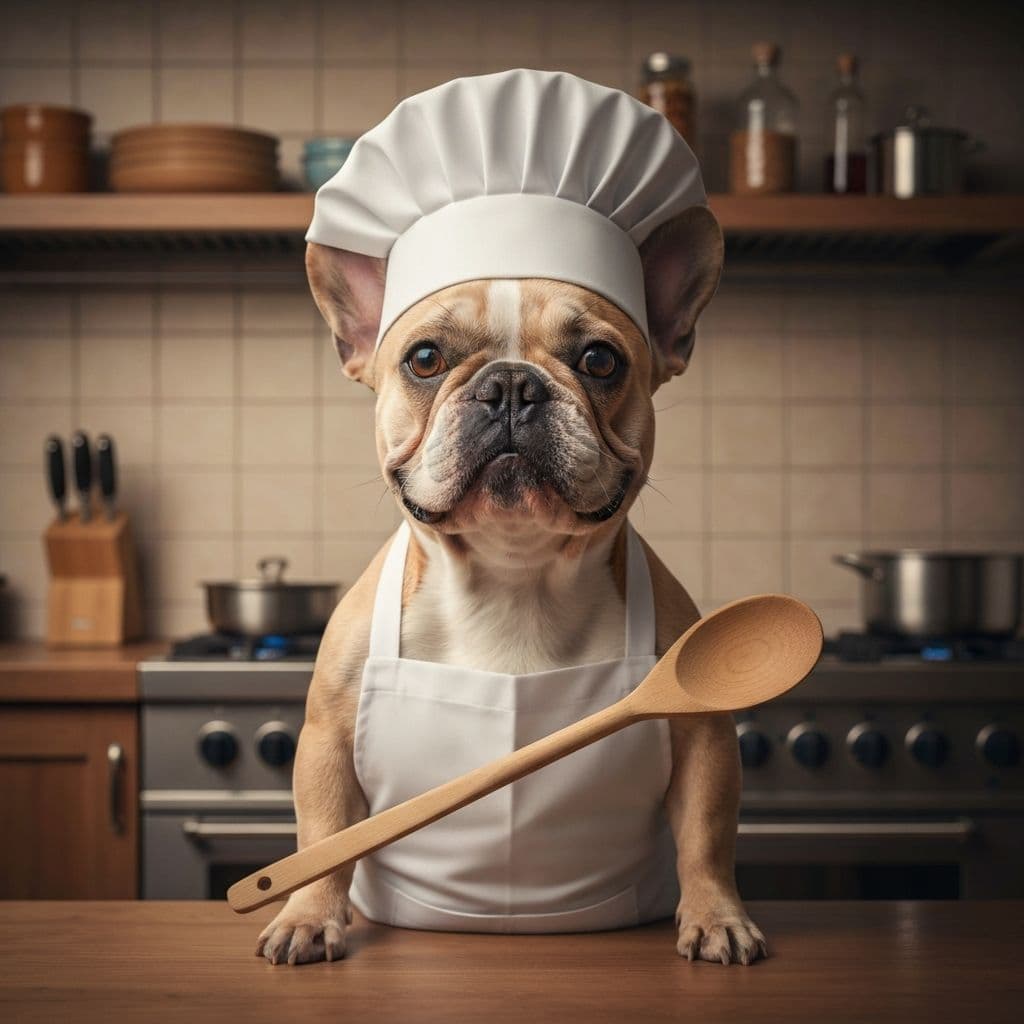 Retrato artístico de Bulldog